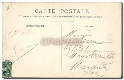 Marseille - La Ste-Baume — Wielki dąb — Rewers