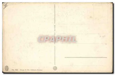 Nature morte con frutta — Vouga & Cie, Ginevra, n. 861 — Verso