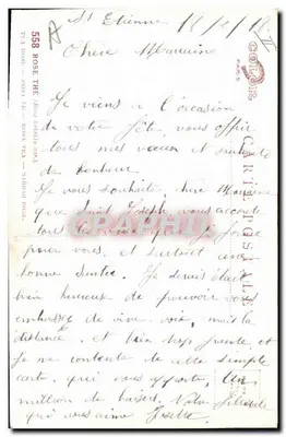 Rosa — H. Cartim — Thia Hober, Paris — Verso