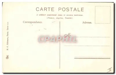 Róże — wiersz Fontanes — K. F. Wydawcy, Paryż, seria 635 — Rewers