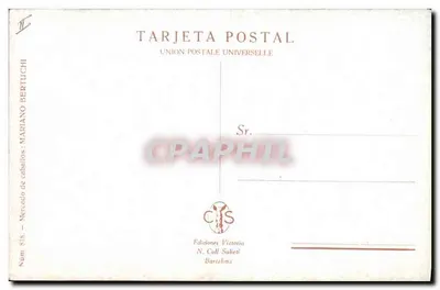 Mercado de caballos — Éditeur : Ediciones Victoria, N. Cull Salleti, Barcelone — N° 518 — Verso