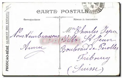 Soldats français en campagne — Une bonne partie — éditeur L.V.C. — Verso