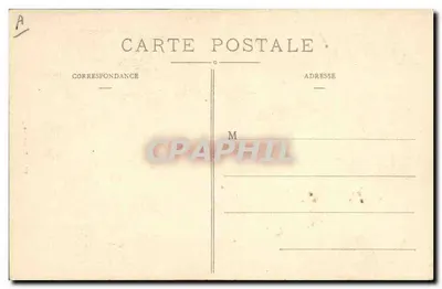 Kobieta w stroju tradycyjnym — Bressane — B. Ferrand, Rue Centrale, Bourg (Ain) — Rewers