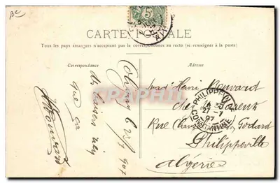 Jedna bretońska farma — Blevage de la Volard — L. Ravier & Cie, BOURG-CL. A. Cordier — Rewers