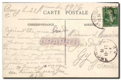 W BRESSE — Żeni — Vve Ravier wyd. Bourg — Rewers