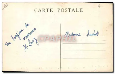Mœurs et Coutumes Bressanes — Ebaudes en Bresse — L. Ferrand, editor de Bourg — Verso