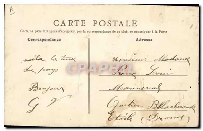 Bressan i Bressane — stroje tradycyjne — L. Ravin, wyd. Bourg — Rewers