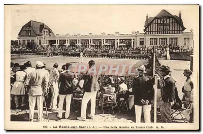 La Baule-sur-Mer — Uma bela reunião no Clube de Tênis — A. B.