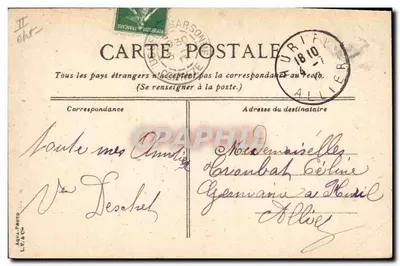 La Mort-Dure - La Pension del Caroucia — editor desconocido, número de serie no visible — Reverso