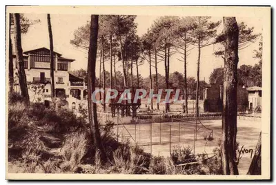 O Sporting em Hossegor (Landes) — vista da praia e do edifício — Éditions d'Art YVON