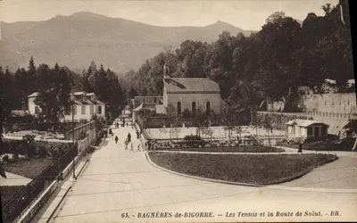 Bagnères-de-Bigorre — Os Tenis e a Estrada do Salvação — BR.