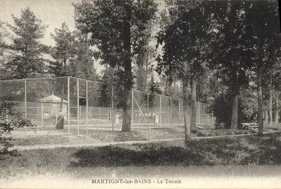 Martigny-les-Bains - O Tênis — Edição do Estabelecimento de Martigny (Vosges)