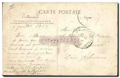 Gros Chêne d'Al louville — Arbre millénaire avec chapelles — Delamare, édit. Yvetot — Verso