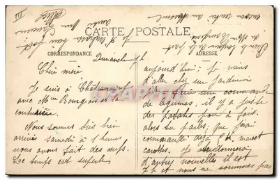 Omgeving van Châteauneuf-en-Chambray — De Eik Lorette — Ch. Foucault, uitgever, Dreux — Achterkant