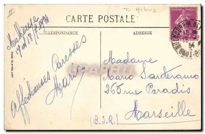 Le Mans — Ogród Botaniczny — Le Robinson — LL — n°114 — Rewers