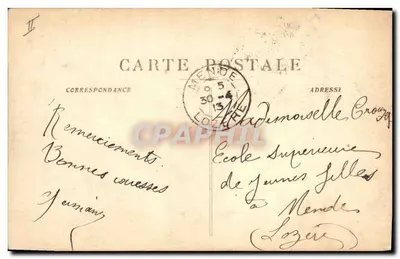 Nîmes - Duży Cedr — S.A.P. nr 1171 — Rewers