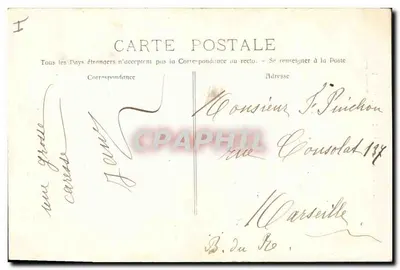 A Sainte-Baume - O Grande Carvalho — Fototipia R. Lanouar - Marselha, n° 3258 — Verso
