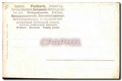 Composición con cerezas y ánfora — M. Billling — Serie 377, Theo Stroeger — Reverso