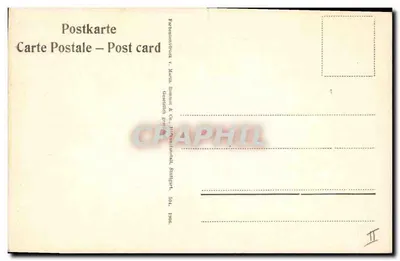 Arranjo de crisântemos multicoloridos — edição da firma v. Marti Domin & Co. — n° II — Verso