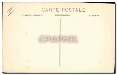 Ponta St-MATHIEU (Finistère) — O Farol e as Ruínas — F. T. BREST, n° 5852 — Verso