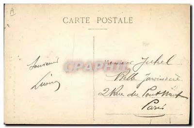 Młoda kobieta siedząca — Bressane — Cl. A. Cordier — Rewers
