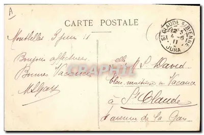 Jeune femme — Bressane — L. Rayier, édit. Bourg — Rewers