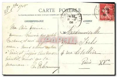Targi w Morvanie — Nieszczęśliwa Spekulacja — G. Gervais, wydawca, Saulieu, nr 179 — Rewers