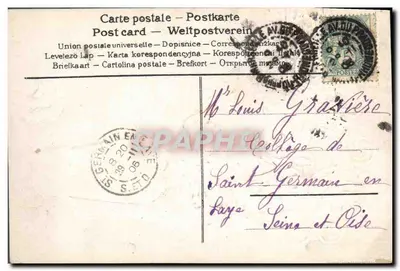 Bouquet de roses — editor desconhecido — número de série não visível — Verso