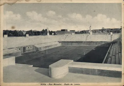 Roma - Foro Mussolini - Stadio dei Tennis — editor Enrico Verdesi, n° 2866