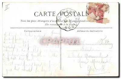 Dois crianças em traje de palhaço — Tenham piedade de um cego pobre — editora não visível — Verso