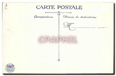 Batalha da Marne — Canhão em ação — Editor: A. G. G. (A. G. G. Paris) — Verso