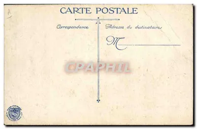 Stara pocztówka Militaria Chasseurs à pied belges Au drapeau — Rewers
