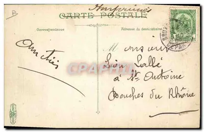 Fanteria. La corvée de pain — L.V.&C° n°3581 — Verso