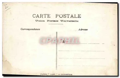 Duas pessoas e um cachorro em um balcão — diante do sedio de 'Le Réveil Journal Républicain' — editor desconhecido — Verso