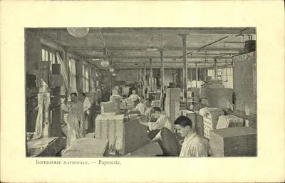Imprimerie Nationale — Papeterie.