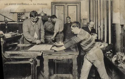Impressores de LE PETIT JOURNAL — La Clichérie — edições do Petit Journal