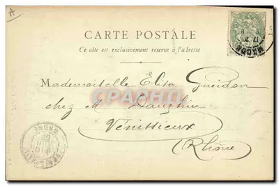 Donna in abito tradizionale — Maconnaise — B F Chalon-Saône, n°27 — Verso