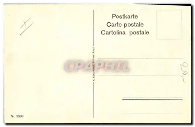 Kind dat zijn hand uitstrekt naar een vlinder — vakantiekamp "Les Papillons" — Sonnenschein, Genève — Achterkant