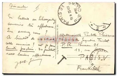 Widokowy wieżowiec na Schwarzenbergu — wydawca Verlag Arthur Kuhn, Sanktbrücken — Rewers