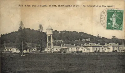Batterie des Maures de MM. Schneider et Cie — Vista Geral da Cité Ouvrière