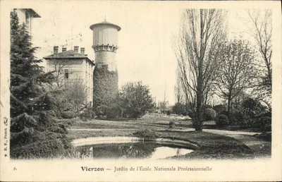 Vierzon — Jardim da Escola Nacional Profissional — B.F. Paris, n°6