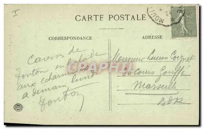 Les Écharmeaux (Rhône) — W lesie sosnowym — Chambion, Wyd., Villefranche-sur-Saône — Rewers