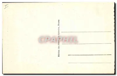 Farol de Courdouan — Royan — Edição das Nouvelles Galeries, Royan — Verso