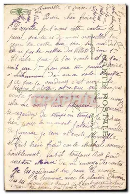 Artilleria — Distribuição de palha — LV & C°, n° 3727 — Verso