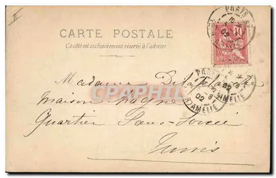 Sra. Jeanne Rainay — Ópera-comica — editor Cléric Paul Borel — Verso
