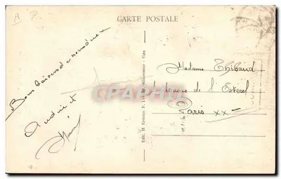 El Normando — Tema humorístico — Editor H. Ernique, F. Levie, Vire, n°106 — Reverso