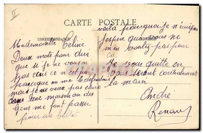 Ovos... frescos do Morvan — Preliminares — G. Gervais, editor, Saulieu — Verso