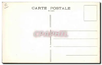 Em Beauce — Os Semeadores — L. Leuormand, Orléans — Verso