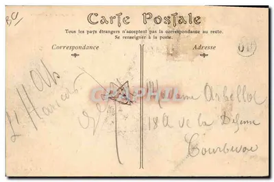 Em Beauce — Rebanho de Ovelhas — Editor S. D. Phoel, n°330 — Verso