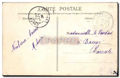 Ivraie — Je meurs ou je m'attache — wydawca nie widoczny — Rewers